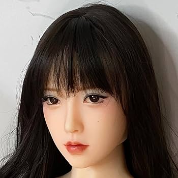 Amazon.co.jp: フィギュア ヘッド ウィッグ付きドールヘッド 等身大